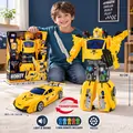 Super Racing Transformable Robot With Sound And Light - სათამაშო ტრანსფორმერი რობოტი/მანქანა