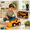 Remote Control ​Truck Construction - დისტანციურად მართვადი სათამაშო ტრაქტორი