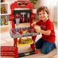 Racing Car Work Bench With Accessories - სათამაშო სარბოლო მანქანის სახელოსნო მაგიდა