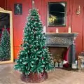 Christmas Tree With Berries საახალწლო ნაძვის ხე დათოვლილი ბოლოებით და კენკრით 180 სმ (OT2074)