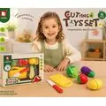 Vegetable Cutting Set - სათამაშო ბოსტნეულის დასაჭრელი კომპლექტი
