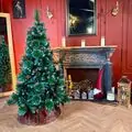 Merrywood Christmas Tree 180 CM With Pine Cones And Berries ნაძვის ხე დათოვლილი ბოლოებით გირჩით და კენკრით (OT024)