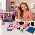 Salon Hair Care Set - თმის მოვლის სათამაშო კომპლექტი