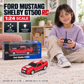 Remote Control Car Red Ford Mustang GT500 - დისტანციურად მართვადი მუსტანგის სათამაშო მანქანა