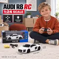 Audi R8 Light-Up Remote Controlled Car - სათამაშო დისტანციურად მართვადი უდის მანქანა