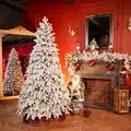Winterella Snow-Covered Christmas Tree PE 180CM 100% Silicone - დათოვლილი ნაძვის ხე 100% სილიკონი