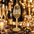 Cheers Champagne Glass Hanging Decoration - ნაძვის ხის სათამაშო