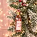 Rosé Bottle Hanging Decoration - ნაძვის ხის სათამაშო