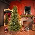 Nordgran Christmas Tree 210 CM Nordgran With Mixed Silicone Needle - ნაძვის ხე შერეული სილიკონის წიწვებით