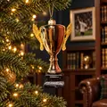 Gold Trophy Christmas Hanging Decoration - ნაძვის ხის სათამაშო