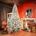 Snowy Belle Christmas Tree 270 CM საახალწლო ნაძვის ხე დათოვლილი ტოტებით