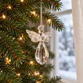 Crystal Angel Ornament Hanging Decoration - ნაძვის ხის სათამაშო