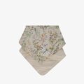 KikkaBoo Muslin bibs set 2pcs Secret Garden Beige - საბავშვო წინსაფრები