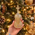 Champagne Violin Melody Hanging Decoration - ნაძვის ხის სათამაშო