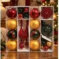 Christmas Jewel Ornament Set - ნაძვის ხის სათამაშოების ნაკრები