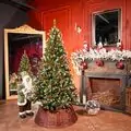 Frostmere Christmas Tree 180 CM With Pine Cones And Berries - ნაძვის ხე დათოვლილი ბოლოებით, გირჩით და კენკრით