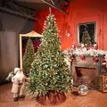 Solenne Christmas Tree 240 CM With Pine Cones And Berries - ნაძვის ხე დათოვლილი ბოლოებით, გირჩით და კენკრით