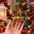 Copper Woodland Reindeer Hanging Decoration - ნაძვის ხის სათამაშო