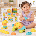 Dede Soft Maxi Blocks 23 Pieces 04071 - სათამაშო ასაწყობი კუბიკები