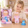 Cute Baby Doll With Little Hippo - სათამაშო თოჯინა ჰიპოპოტამით