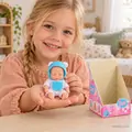 Newborn Baby Doll With Clothes 10 cm - სათამაშო თოჯინა ტანსაცმელებით