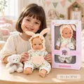 Moni Toys Doll Lovely Baby Rabbit 30 cm სათამაშო თოჯინა