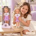 Moni Toys Doll Pretty Girl 33 cm სათამაშო თოჯინა