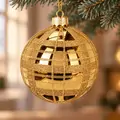 Champagne Weave Hanging Decoration - ნაძვის ხის სათამაშო