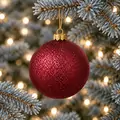 Ruby Stardust Pearl Hanging Decoration - ნაძვის ხის სათამაშო