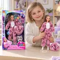 Fashion Doll With Plush Cat Costume – სათამაშო თოჯინა კატის ფორმით