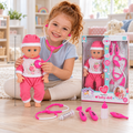Moni Toys doll 8100 სათამაშო თოჯინა აქსესუარებით