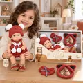 Baby So Lovely Doll  With Pompon Hat Red - საბავშვო სათამაშო თოჯინა  ქუდით
