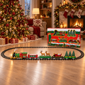 Santa’s Woodland Christmas Train Set - სათამაშო საახალწლო მატარებელი