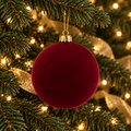 Velvet Merlot Hanging Decoration - ნაძვის ხის სათამაშო