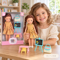 Moni Toys Doll Loving Sunny with accessories 33 cm სათამაშო თოჯინა