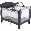 Graco Contour Electra Breton Stripe ორ დონიანი საწოლ-მანეჟი