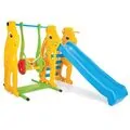 Pilsan-ის სასრიალო 06 140 SQUIRREL SLIDE AND SWING SET