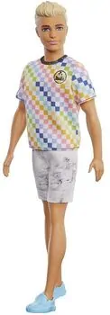 Barbie Ken Fashionistas Doll GRB90 თოჯინა მოდის სამყაროდან, 4 image