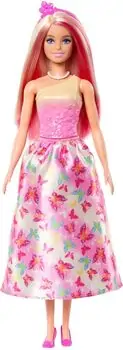 Barbie Royal Doll with Brightly Highlighted Fantasy Hair - ბარბის თოჯინა, 3 image