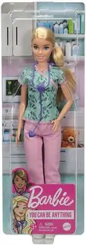 Barbie You Can Be Anything Doctor Doll Gtw39 ექიმი ბარბი, 5 image