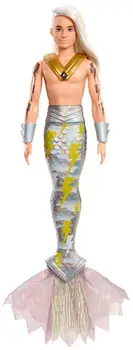 Barbie Color Reveal Rainbow Mermaid  HCC46 ქალთევზა თოჯინა ფერის ტრანსფორმაციით, 7 image