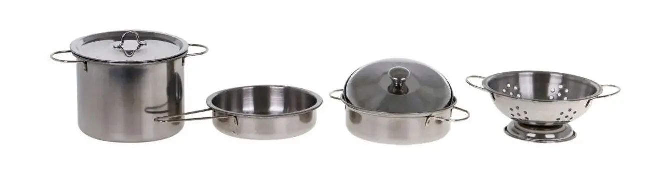 Metal Kitchen Cooking Accessories -  სათამაშო სამზარეულოს აქსესუარები, 6 image