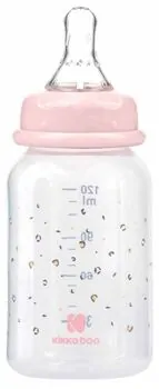 KikkaBoo PP feeding bottle Savanna Pink ახალშობილის ბოთლი, 2 image