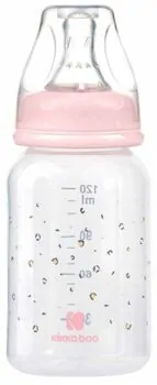KikkaBoo PP feeding bottle Savanna Pink ახალშობილის ბოთლი