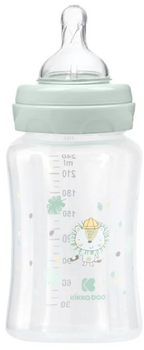 KikkaBoo PP Ffeeding Bottle 240ml Jungle King Mint ახალშობილის ბოთლი, 2 image