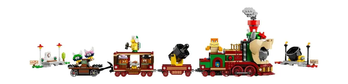 Lego Super Mario 71437 The Bowser Express Train, 4 image