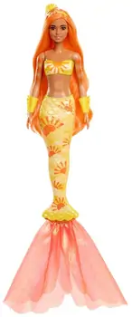 Barbie Color Reveal Rainbow Mermaid  HCC46 ქალთევზა თოჯინა ფერის ტრანსფორმაციით, 8 image