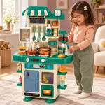 Home Kitchen With Spray Green - სათამაშო სამზარეულო