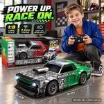 Remote Control Muscle Racing Car With Light - დისტანციურად მართვადი სათამაშო მანქანა განათებით