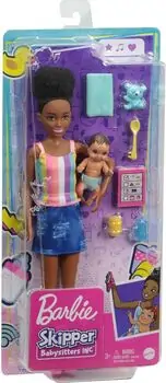 Barbie Skipper Babysitters GRP12 ბარბის სათამაშო თოჯინა, 5 image